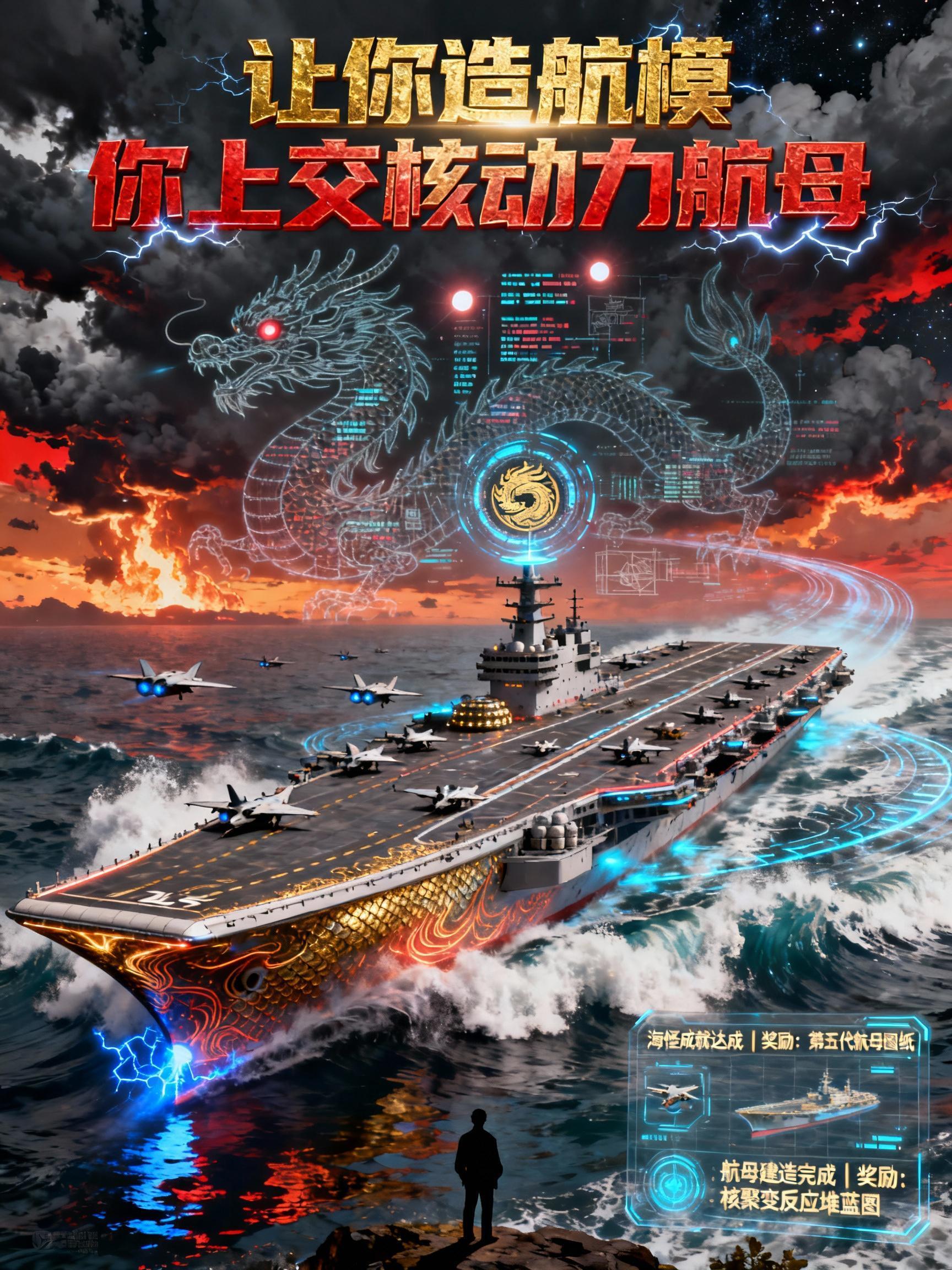 让你造航模，你上交核动力航母